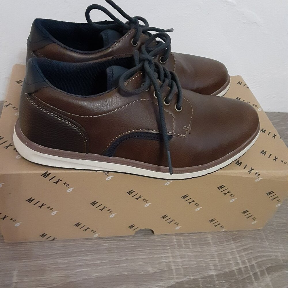 Mix No. 6 Boys Cole Oxford Shoes, Size 2 M Little Boys